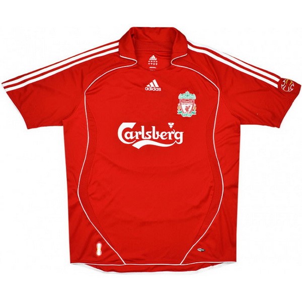 Camiseta Liverpool Replica Primera Ropa Retro 2006 2007 Rojo